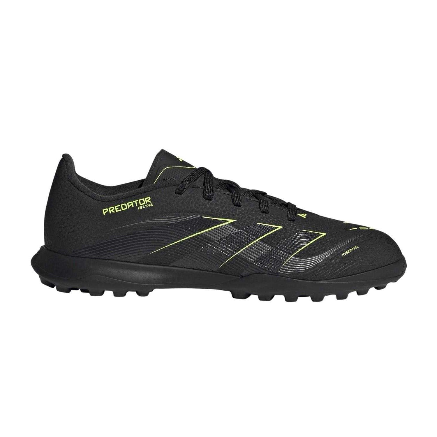 Black-Lemon - Lifestyle - Predator Childrens-Kids Predator Accuracy.4 Astro Turf Trainers