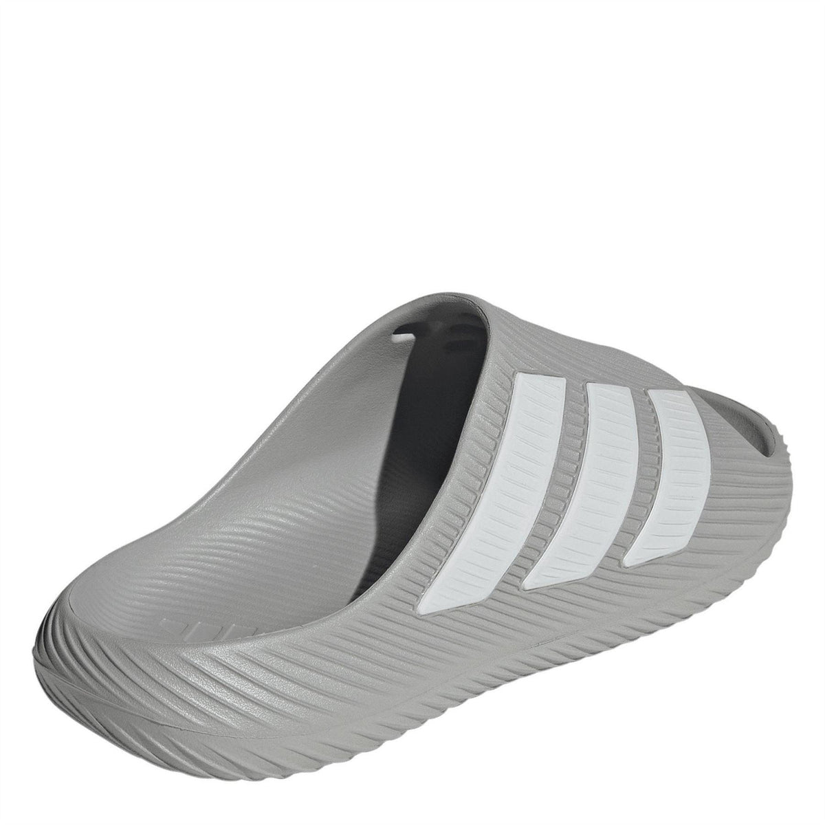 Grey - Lifestyle - Adidas Mens Adilette Shower Rubber Sliders