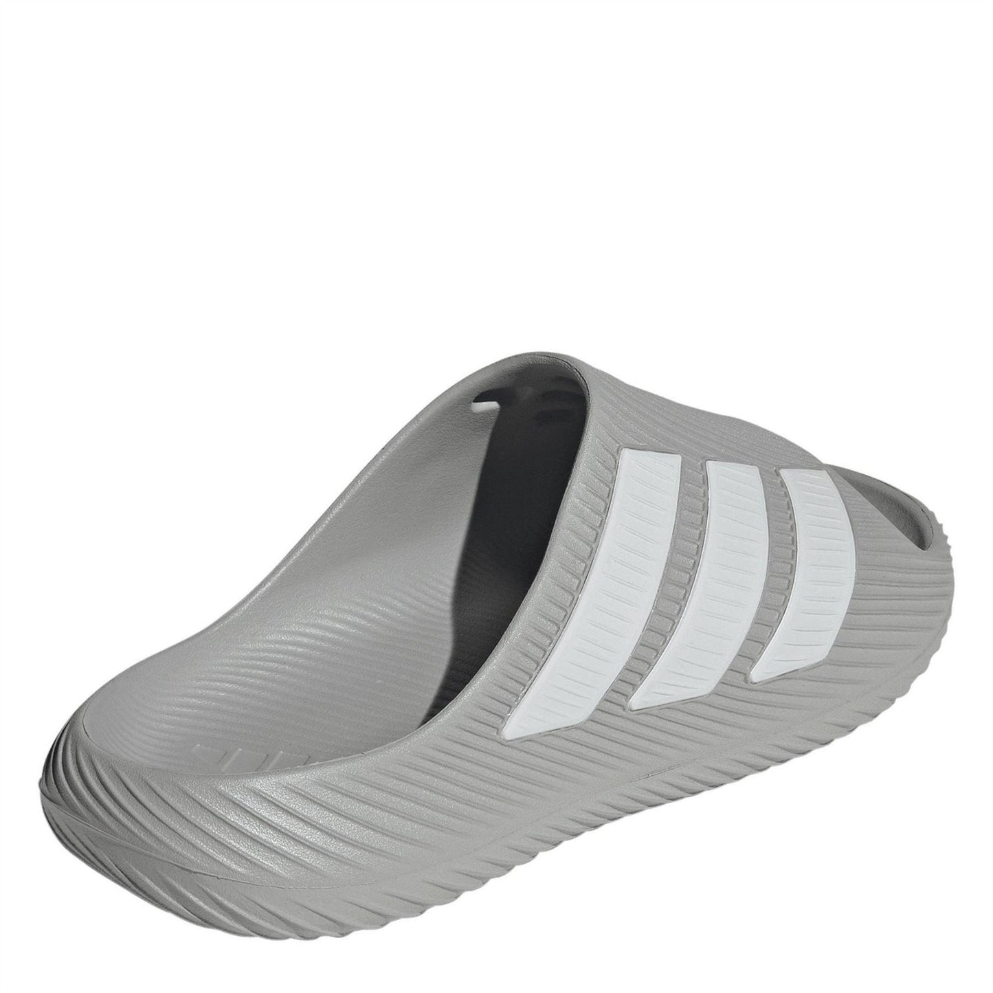 Grey - Lifestyle - Adidas Mens Adilette Shower Rubber Sliders