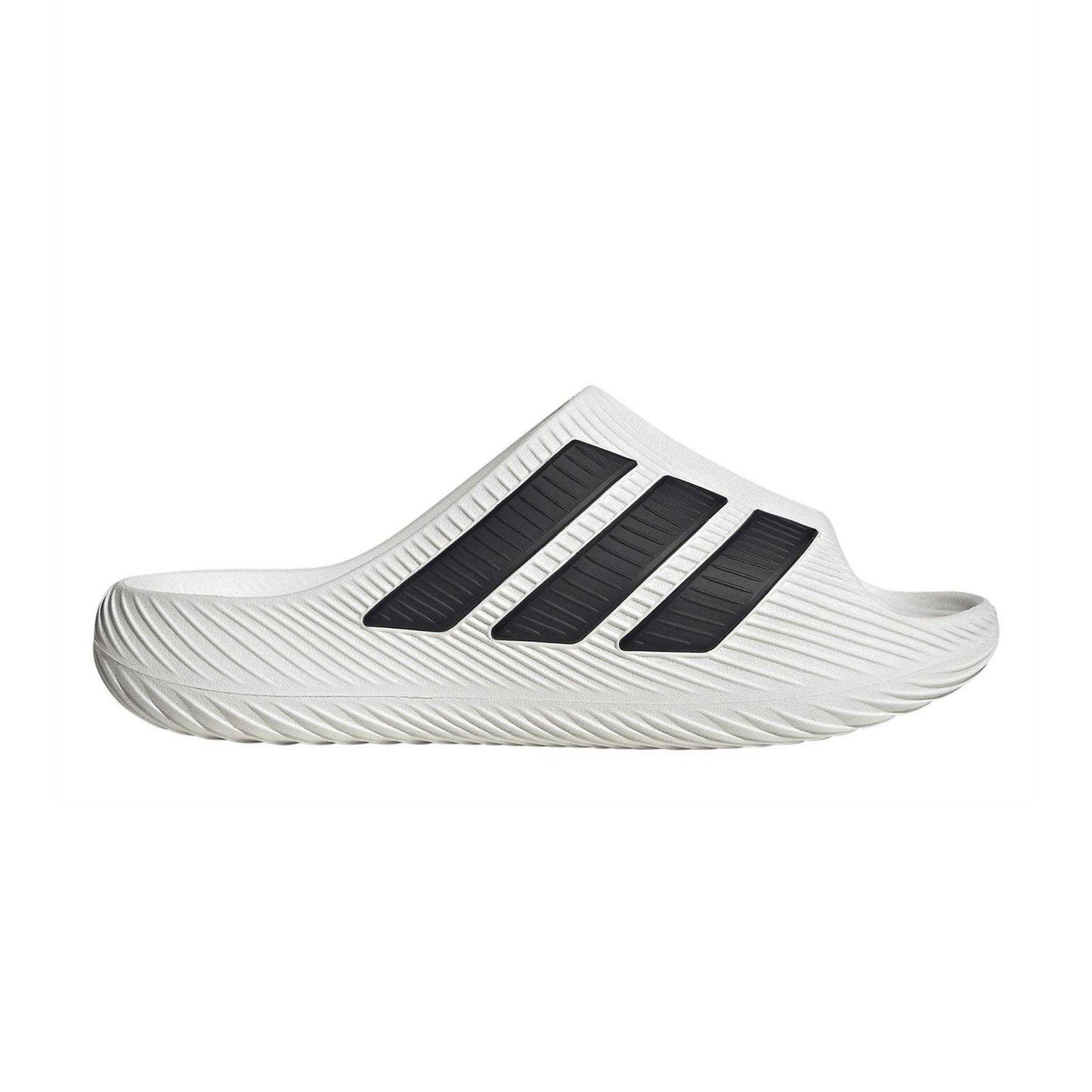 White-Black - Lifestyle - Adidas Mens Adilette Shower Rubber Sliders