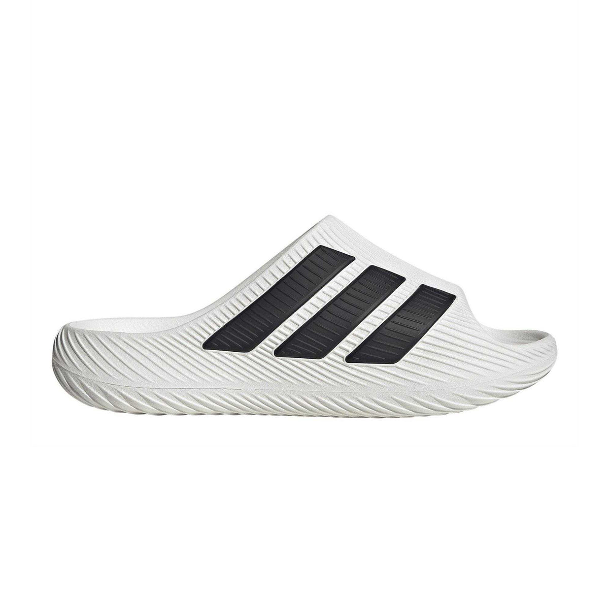 White-Black - Lifestyle - Adidas Mens Adilette Shower Rubber Sliders