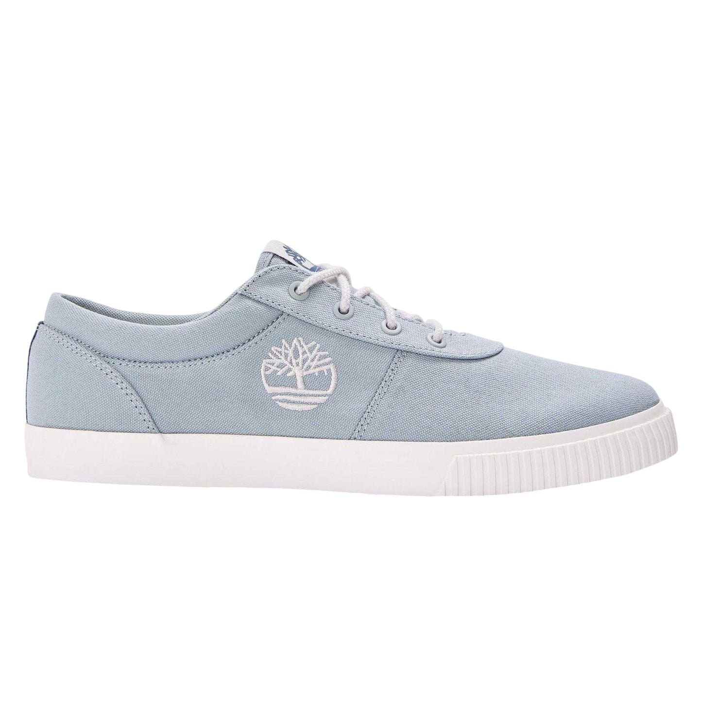 Medium Blue - Front - Timberland Mens Mylo Bay Canvas Trainers