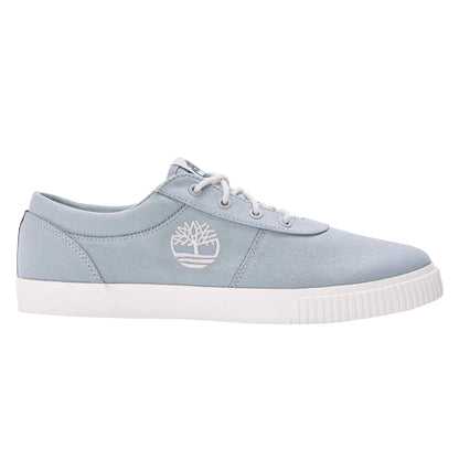 Medium Blue - Front - Timberland Mens Mylo Bay Canvas Trainers