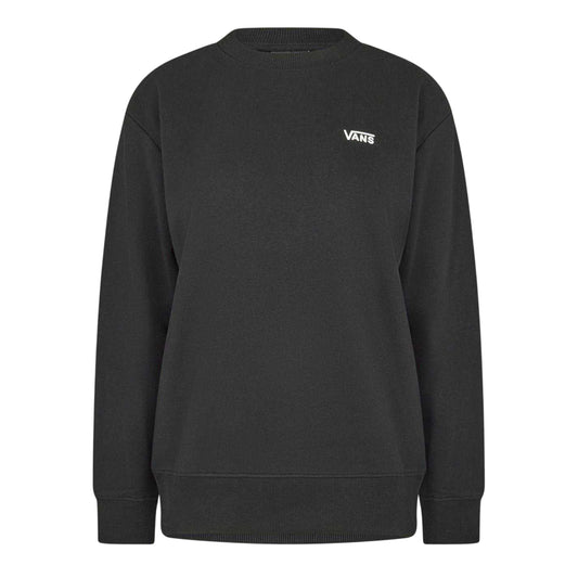 Black - Front - Vans Womens-Ladies Flying Bff Ribbed Regular Sweatshirt
