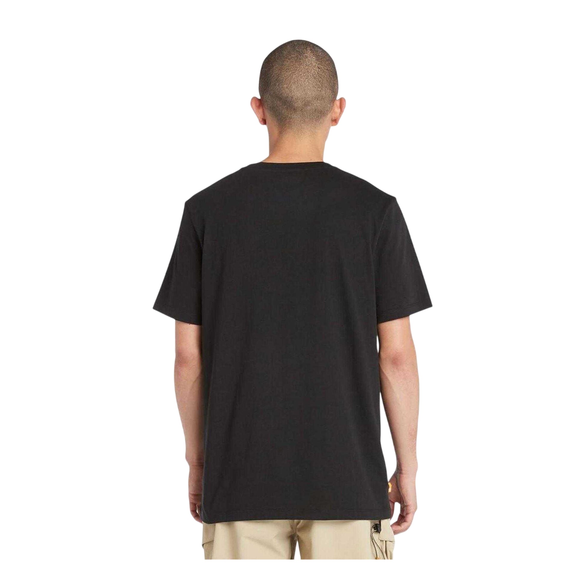 Black - Back - Timberland Mens Northwood Tree Logo Regular T-Shirt