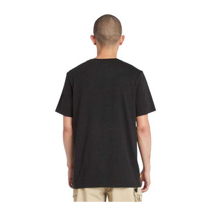 Black - Back - Timberland Mens Northwood Tree Logo Regular T-Shirt