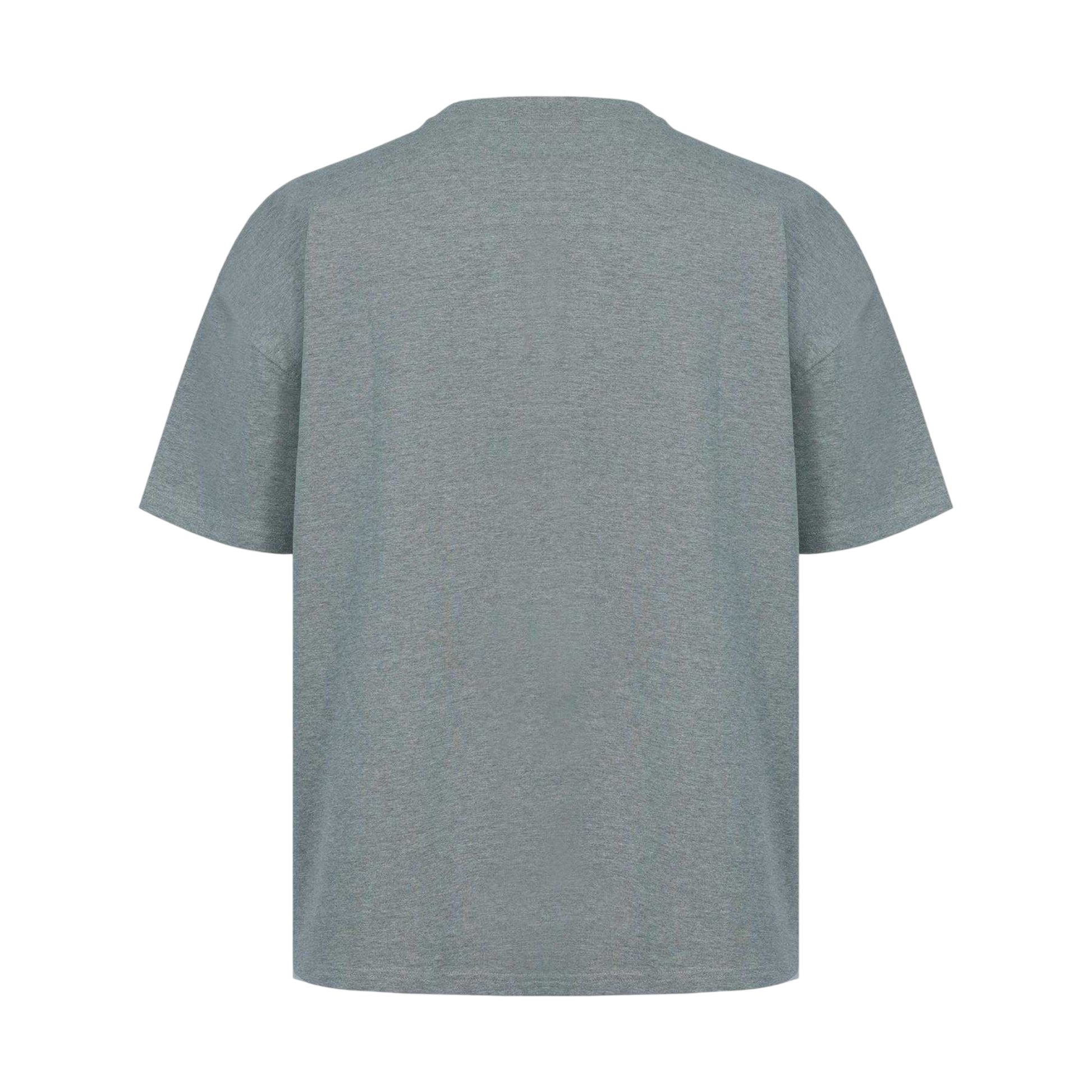 Charcoal - Back - Everlast Mens Bronx Graphic Oversized T-Shirt