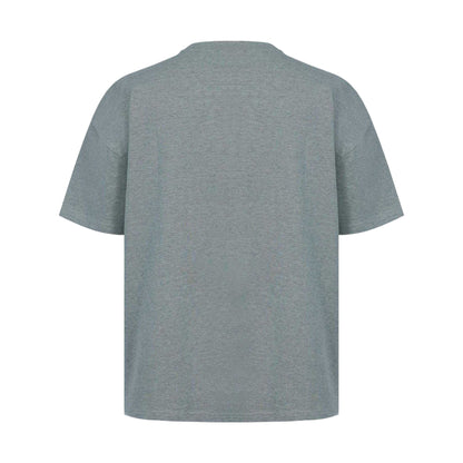 Charcoal - Back - Everlast Mens Bronx Graphic Oversized T-Shirt