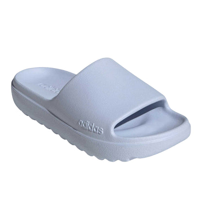 Sky Blue - Front - Adidas Womens-Ladies Adilette Lumia Cloudfoam Slides
