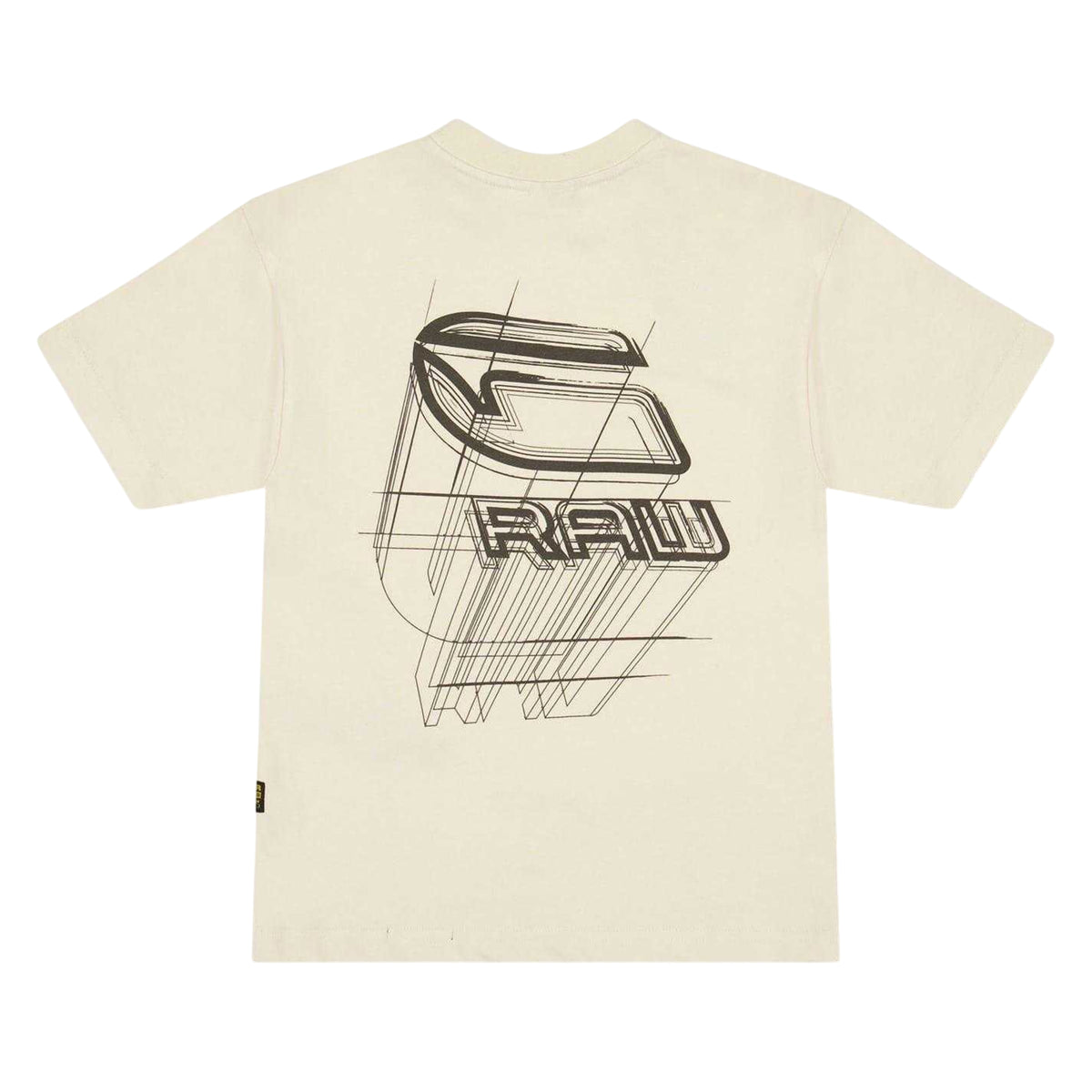 Milk - Back - G-Star Childrens-Kids Graphic Print Oversized T-Shirt