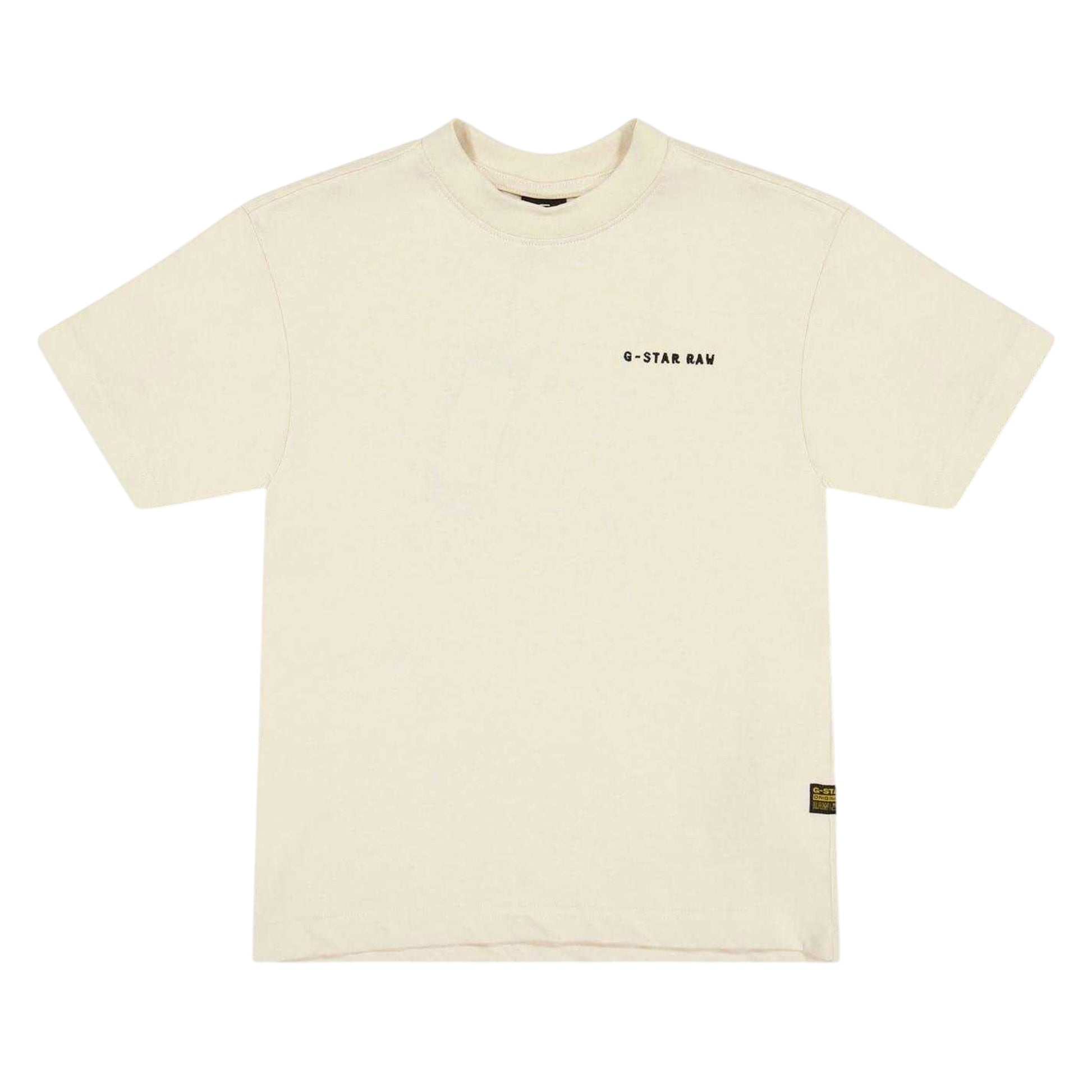 Milk - Front - G-Star Childrens-Kids Graphic Print Oversized T-Shirt