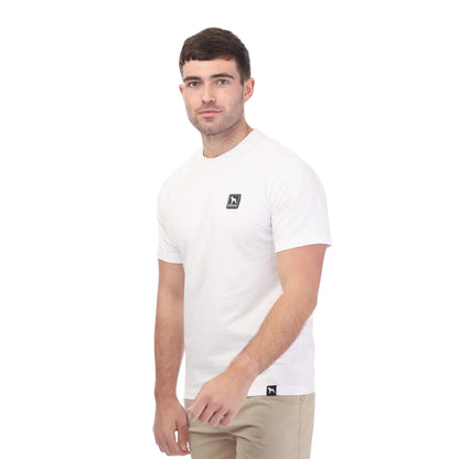 White - Front - One True Saxon Mens Dixon T-Shirt