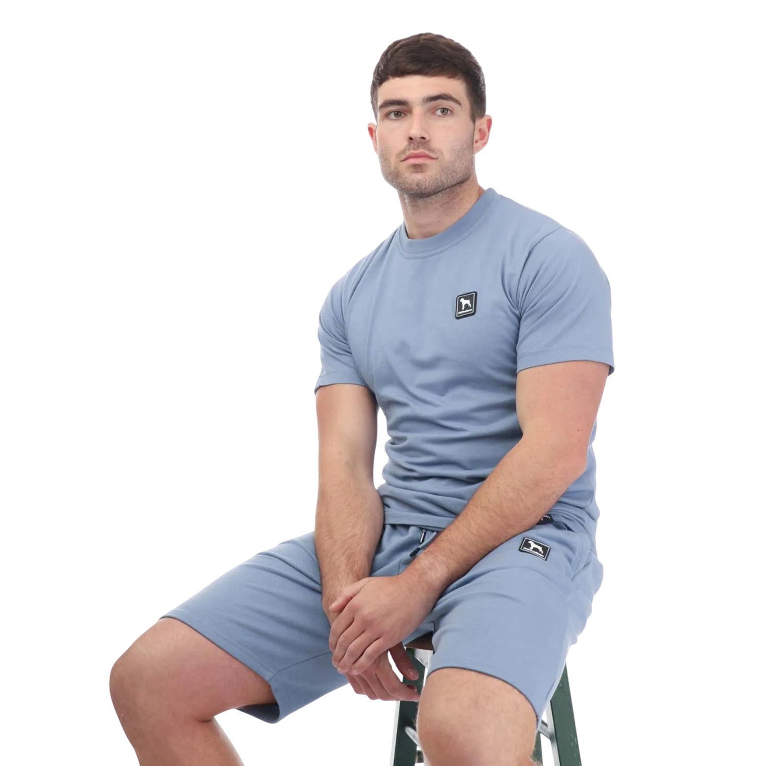 Blue - Side - One True Saxon Mens Dixon T-Shirt