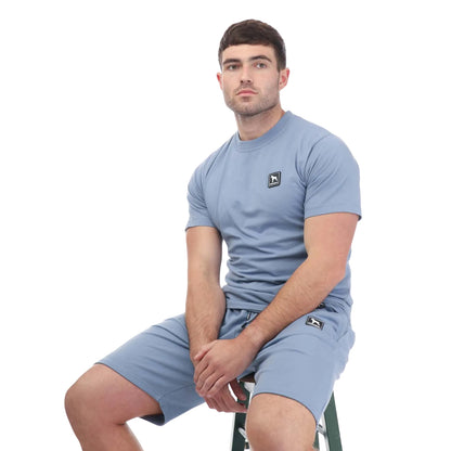 Blue - Side - One True Saxon Mens Dixon T-Shirt