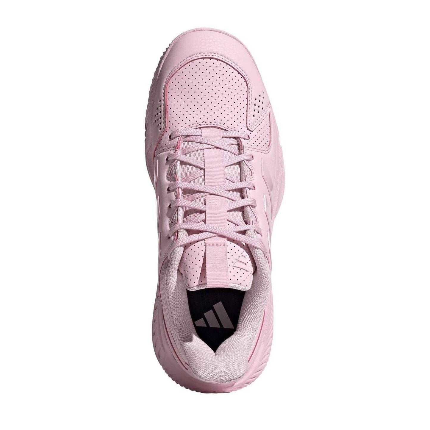 Pink - Pack Shot - Adidas Womens-Ladies Court Flight Cloudfoam Trainers