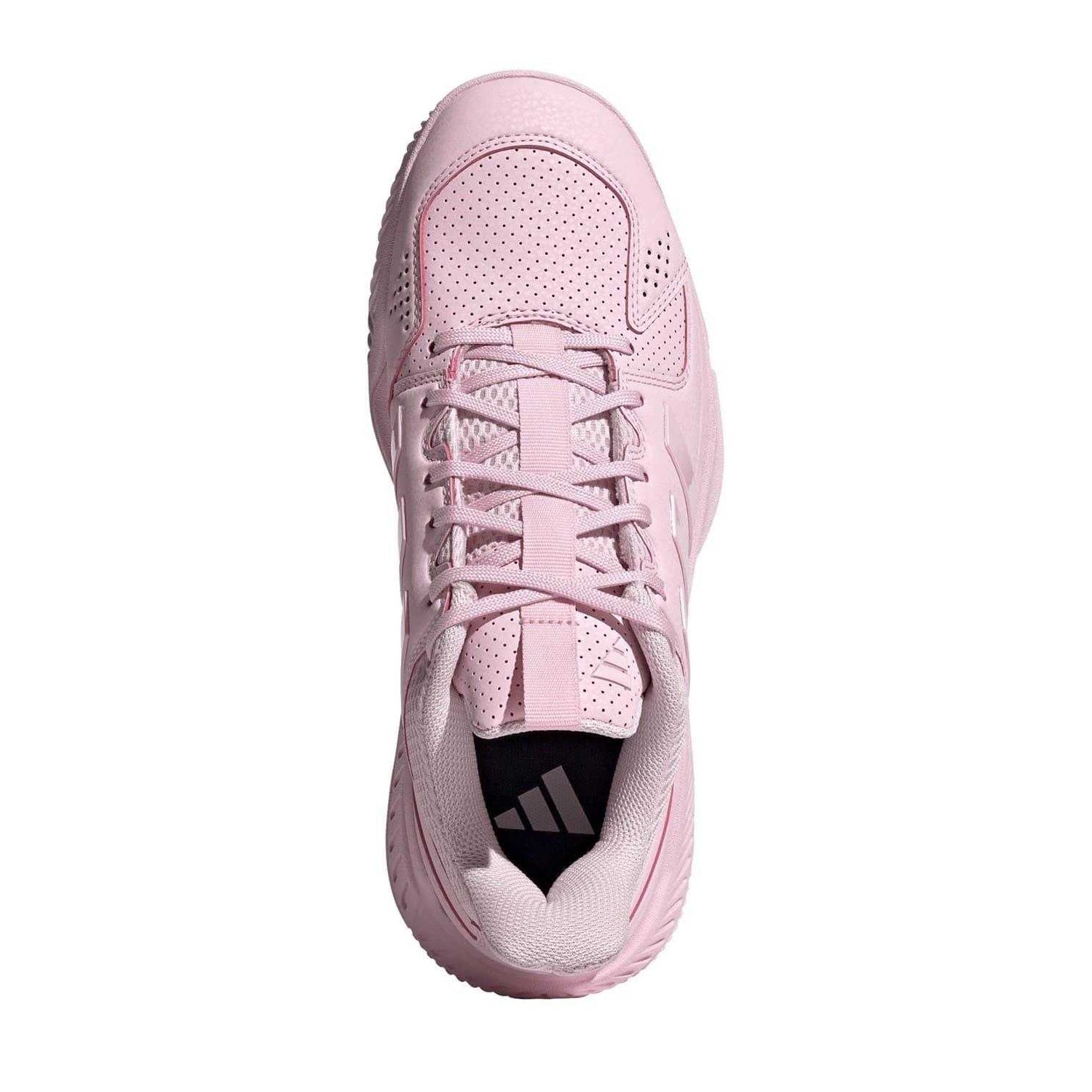 Pink - Pack Shot - Adidas Womens-Ladies Court Flight Cloudfoam Trainers