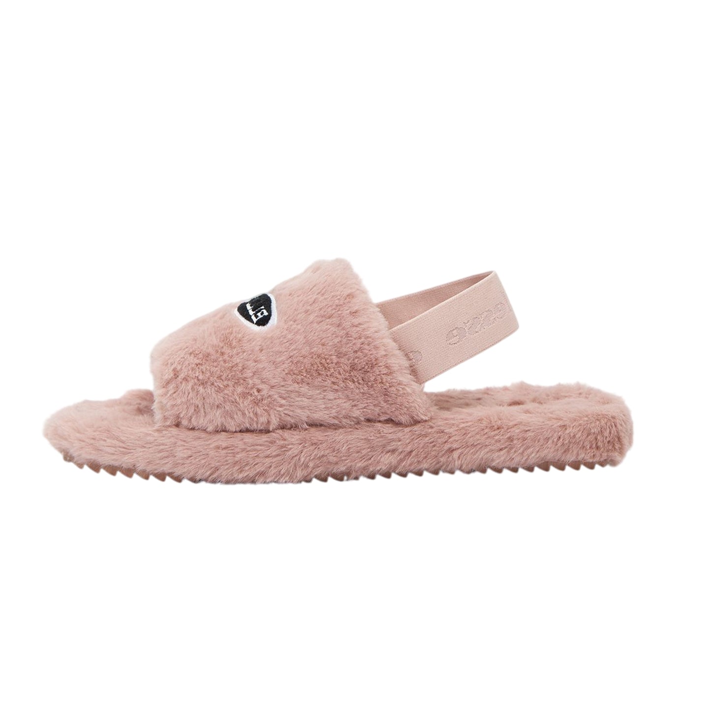 Pink - Side - Ellesse Womens-Ladies Ril Open Toe Slip-on Slides