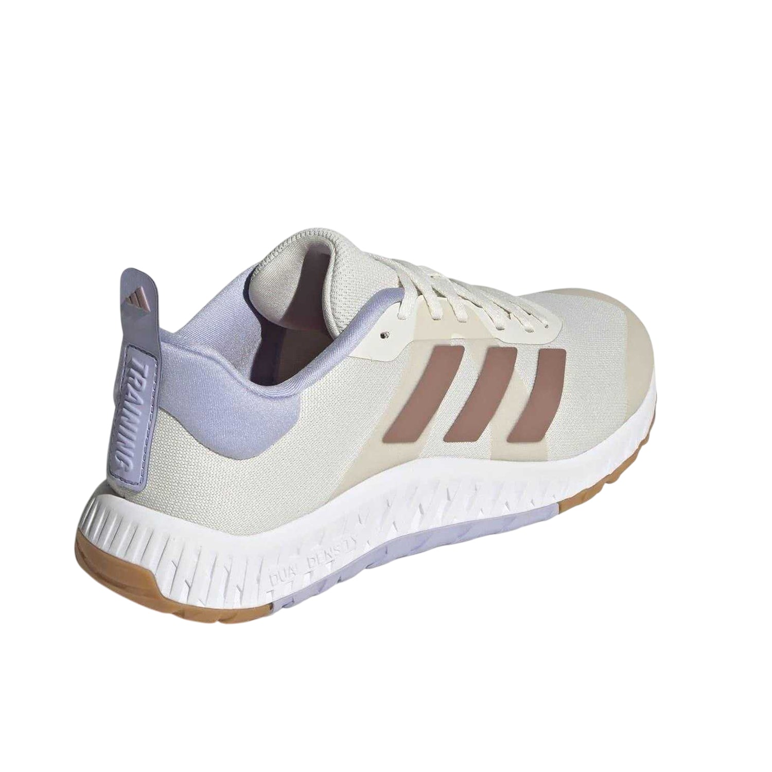 White-Clay-Violet - Back - Adidas Womens-Ladies Versatile Round Toe Trainers