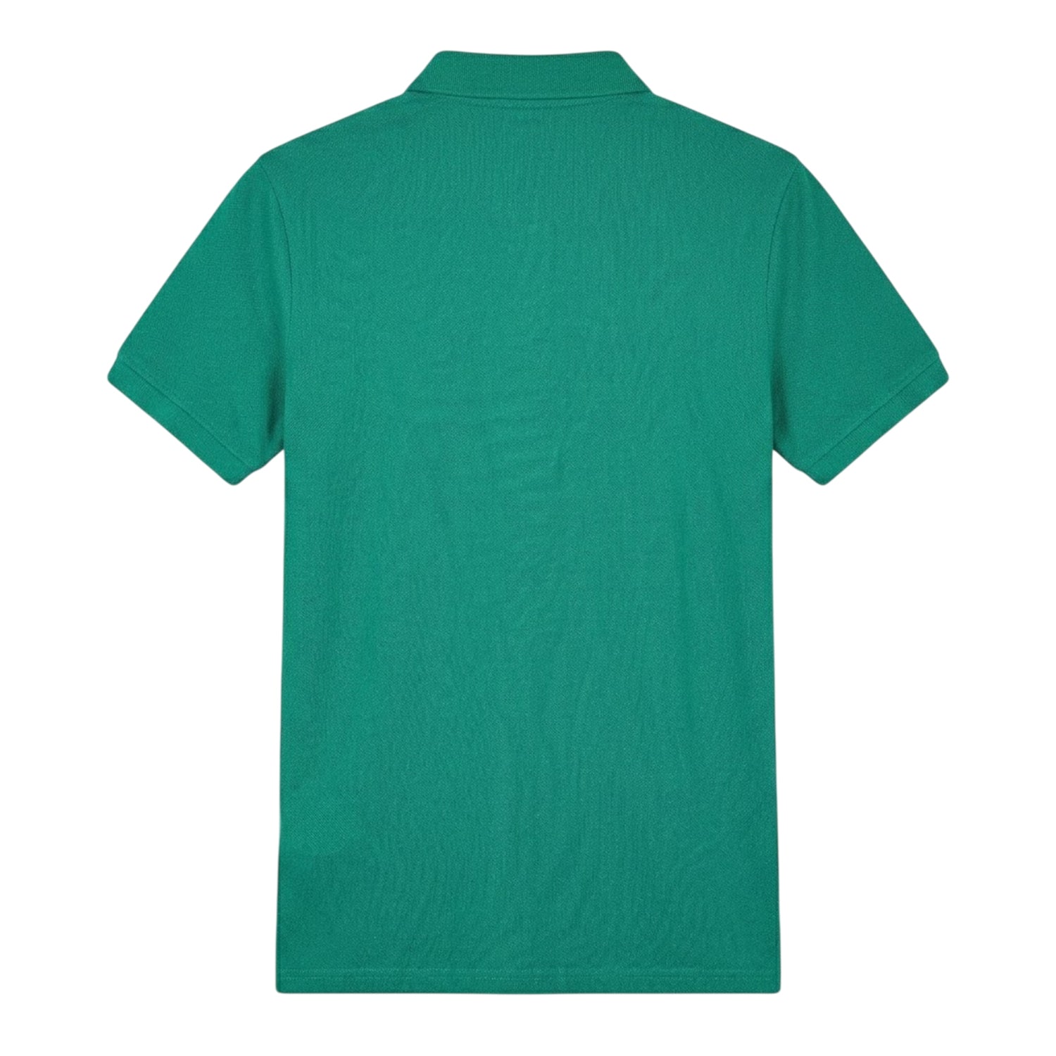 Green - Back - Lyle & Scott Mens Embroidered Logo Cotton Polo Shirt