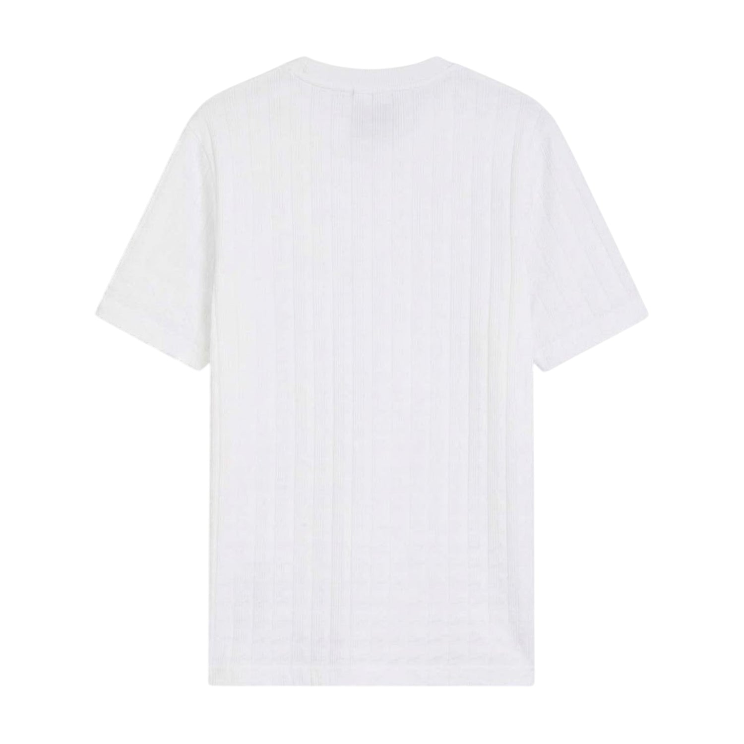White - Back - Boss Unisex Adult Solid Regular T-Shirt