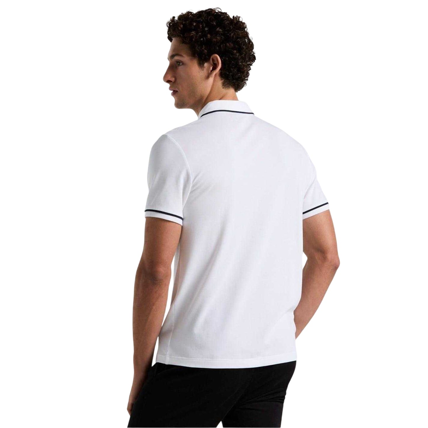 Bright White - Back - Original Penguin Mens Regular Polo Shirt