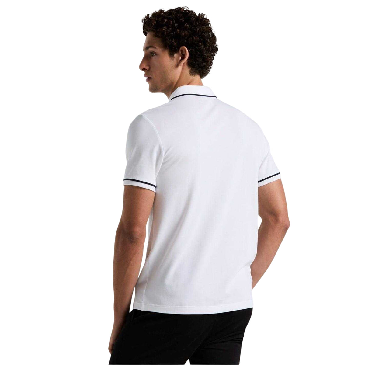 Bright White - Back - Original Penguin Mens Regular Polo Shirt