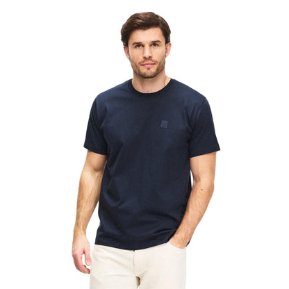 Ink - Side - Belstaff Mens Logo Cotton Regular T-Shirt