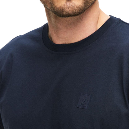Ink - Pack Shot - Belstaff Mens Logo Cotton Regular T-Shirt
