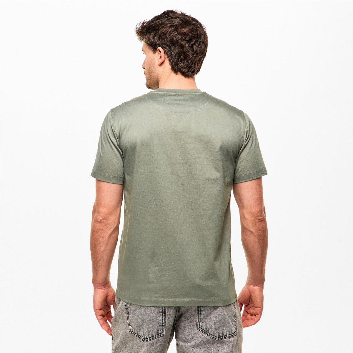 Lichen - Lifestyle - Belstaff Mens Logo Cotton Regular T-Shirt