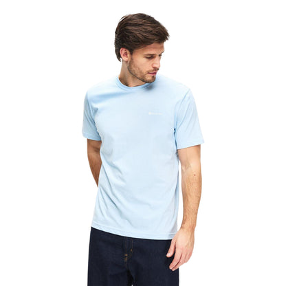 Ink-Blue-Sky Blue - Side - Belstaff Mens Logo Cotton T-Shirt (Pack of 3)