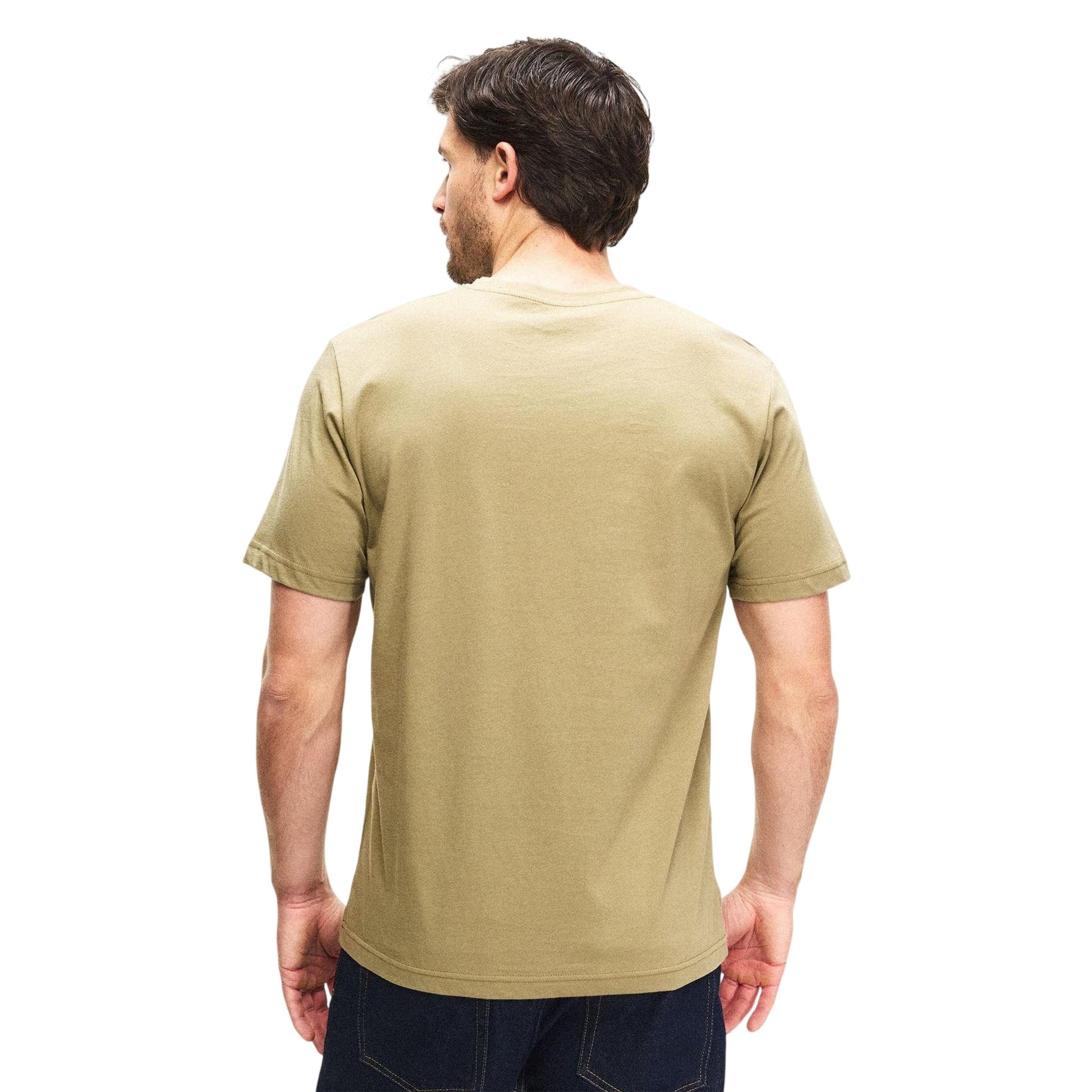 White-Green-Silver - Lifestyle - Belstaff Mens Logo Cotton T-Shirt (Pack of 3)