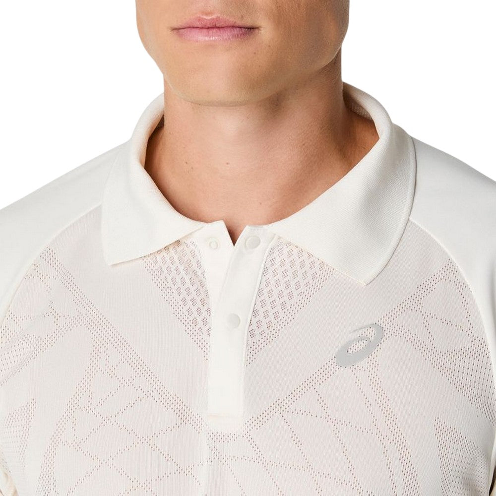 Cream - Lifestyle - Asics Mens Actibreeze Match Polo Shirt