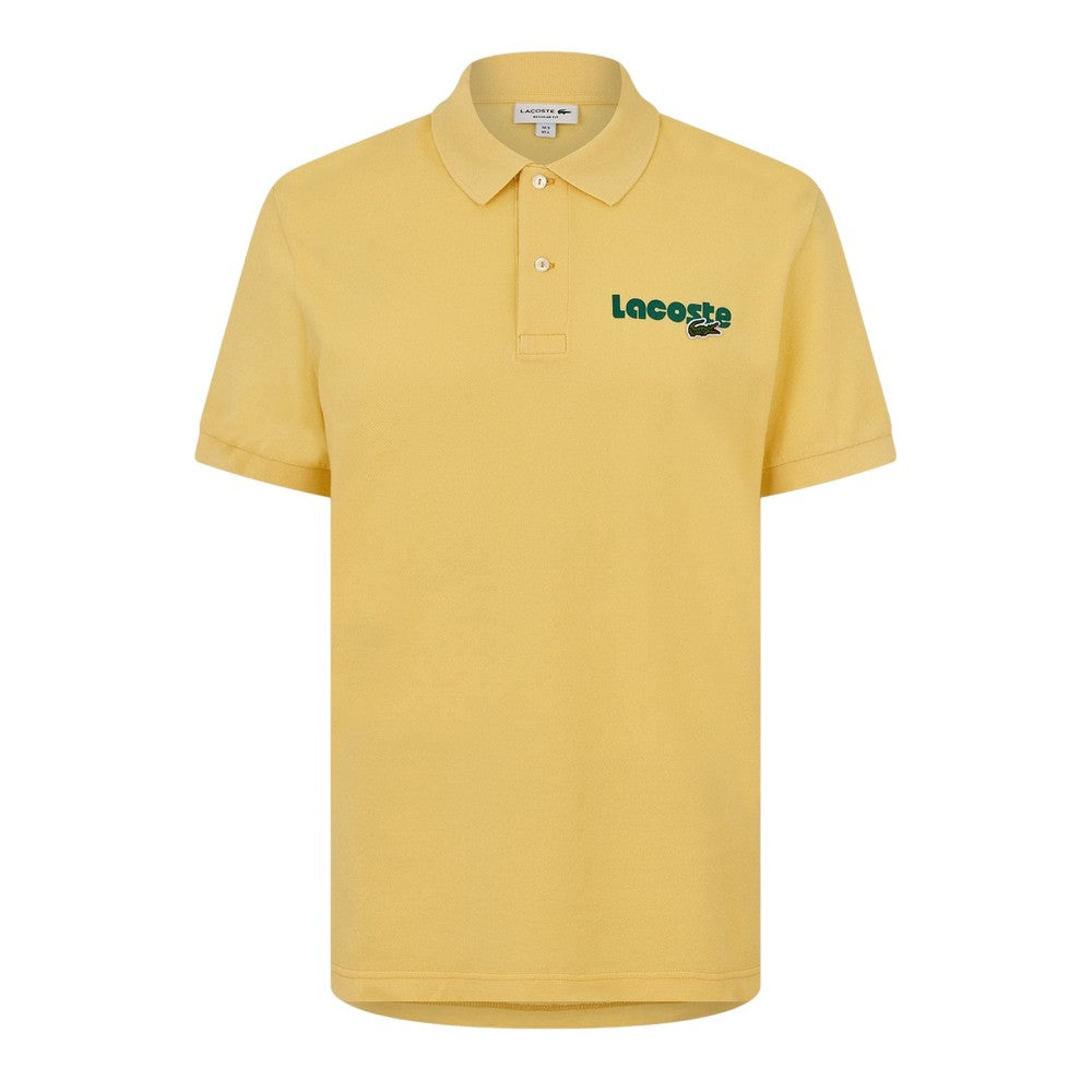 Cornsilk - Front - Lacoste Mens Relaxed Fit Polo Shirt