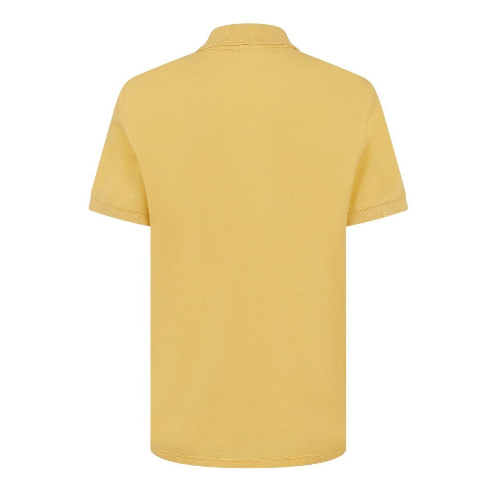 Cornsilk - Back - Lacoste Mens Relaxed Fit Polo Shirt