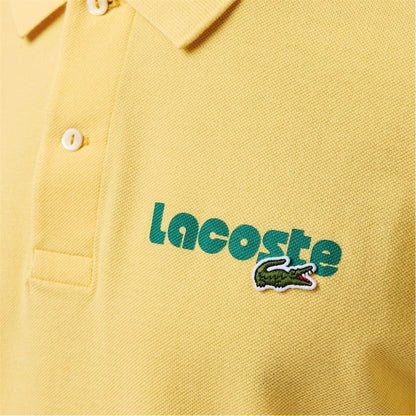 Cornsilk - Side - Lacoste Mens Relaxed Fit Polo Shirt
