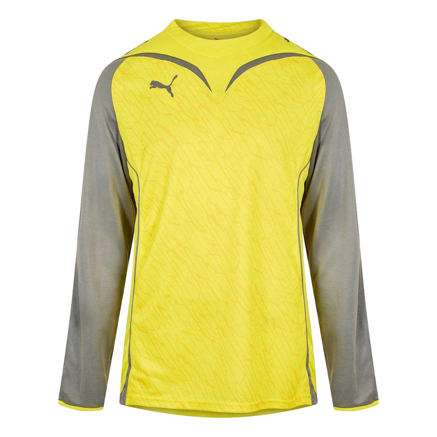 Yellow - Front - Puma Mens V Kons Goalkeeper Jersey