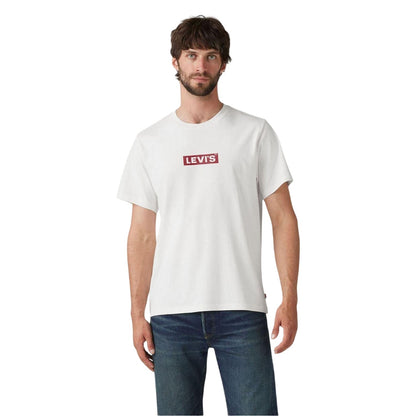White - Side - Levis Mens Relaxed Fit T-Shirt