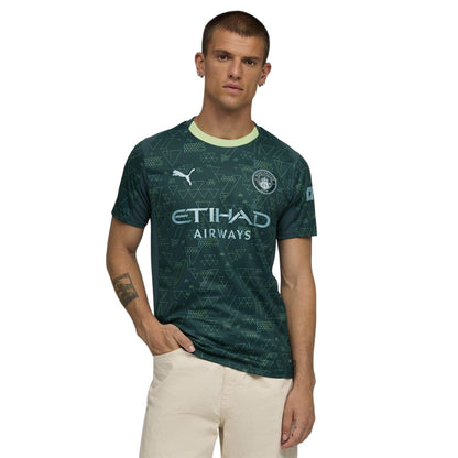Green - Side - Manchester City FC Mens 25-26 Manchester City FC Jersey