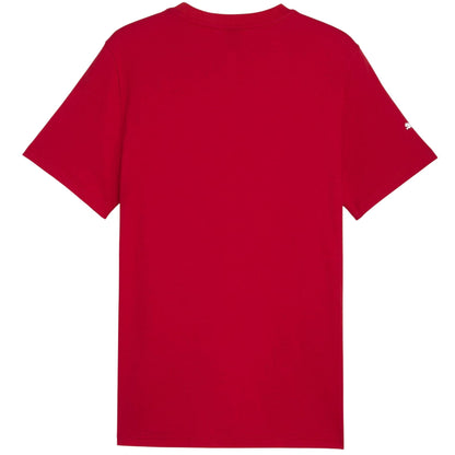 Rosso Red - Back - Puma Mens Ferrari T-Shirt