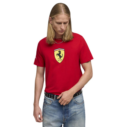 Rosso Red - Side - Puma Mens Ferrari T-Shirt