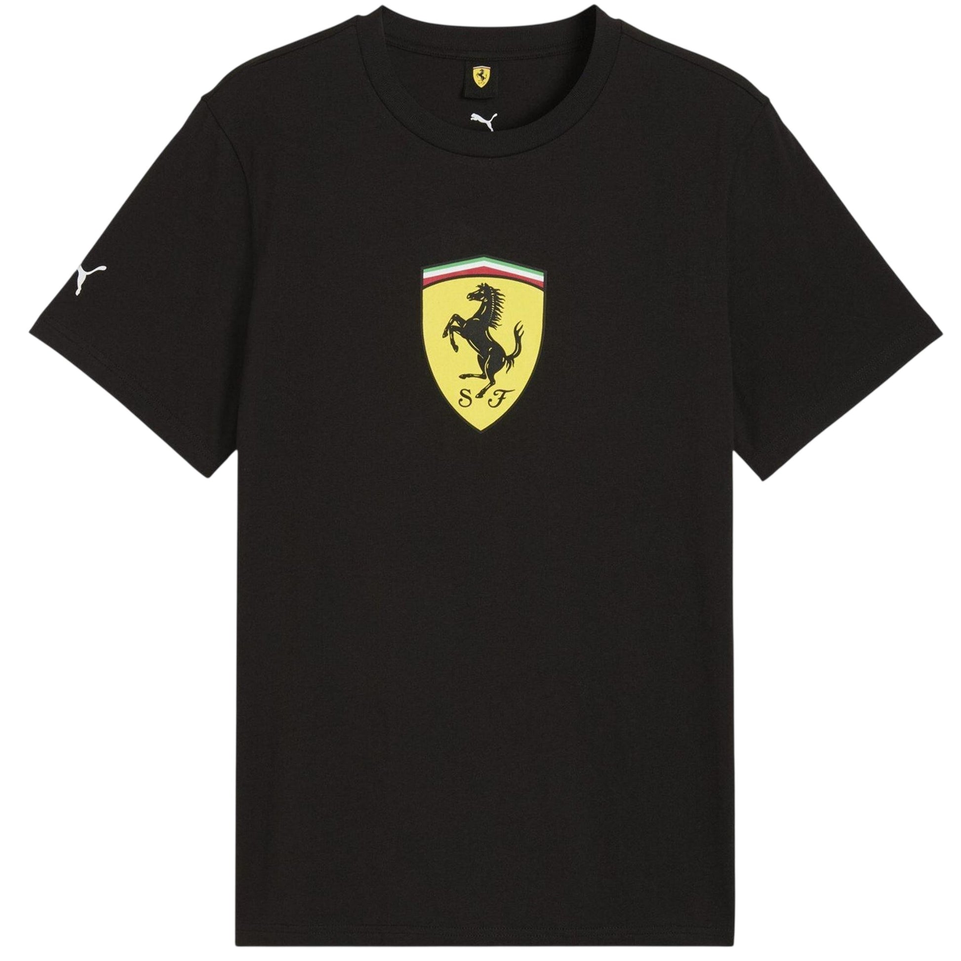 Puma Black - Front - Puma Mens Ferrari T-Shirt