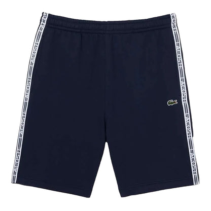Blue - Front - Lacoste Mens Cotton & Flannel Regular Shorts