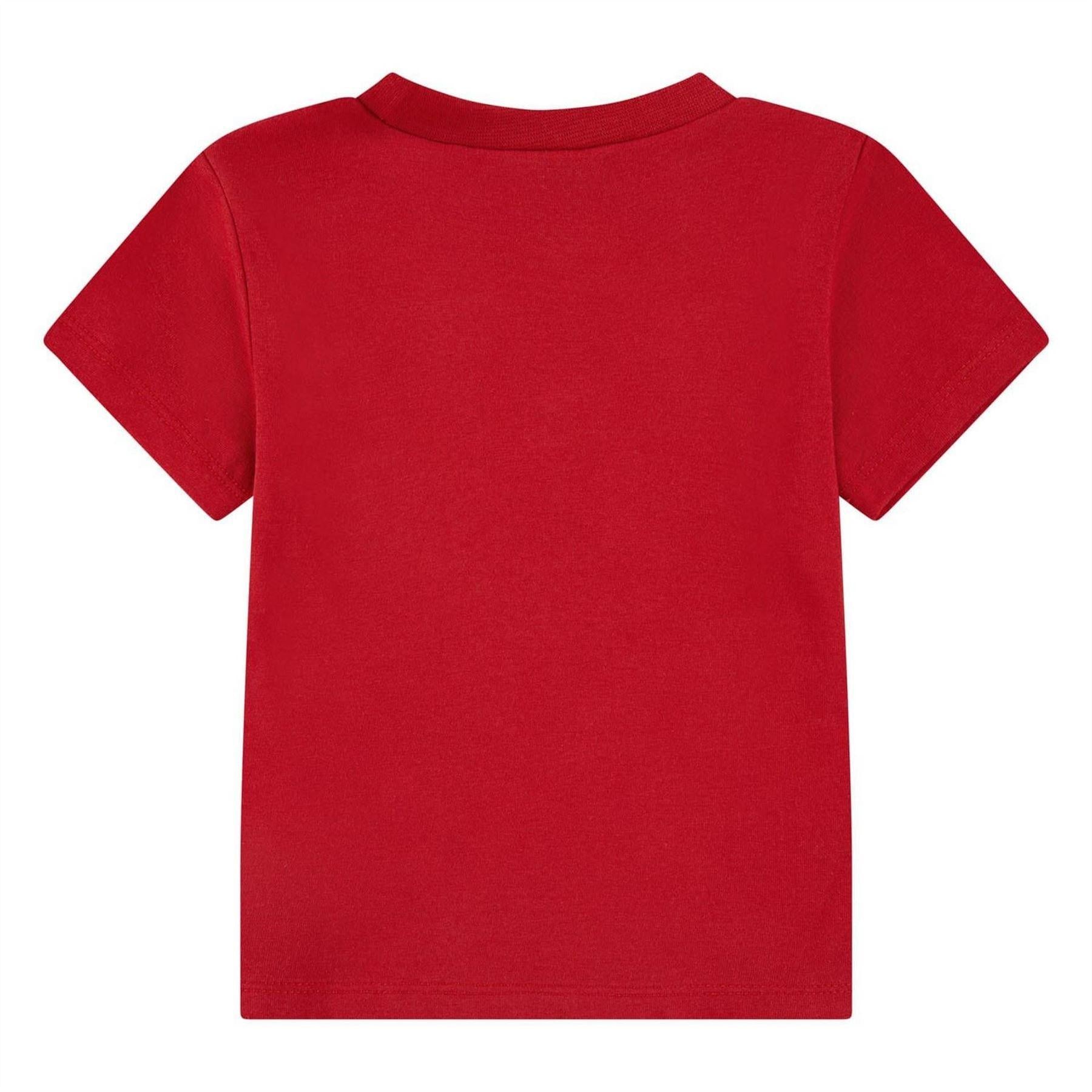 Red - Back - Nike Baby Futura T-Shirt