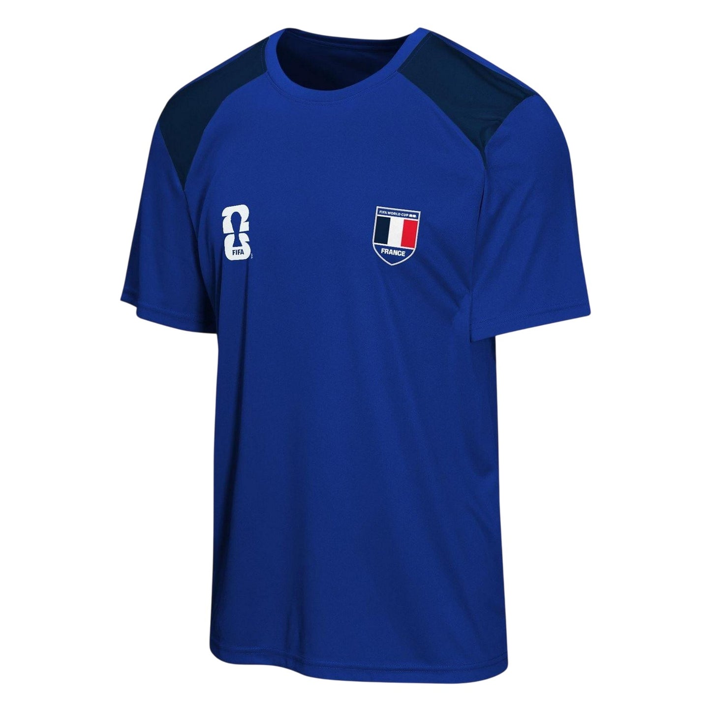 Blue - Front - Fifa Unisex Adult World Cup Qatar 2022 France T-Shirt