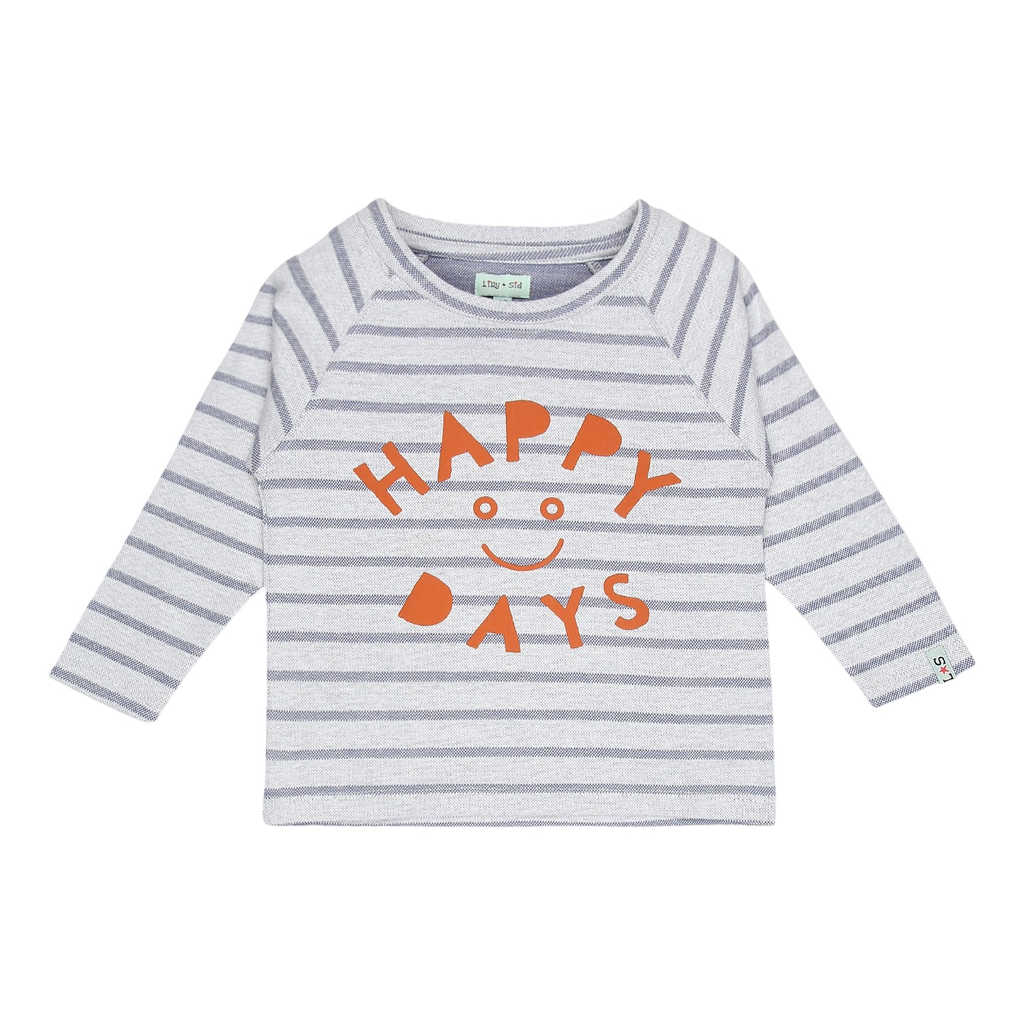 Multicoloured - Front - Lilly & Sid Baby Happy Days T-Shirt