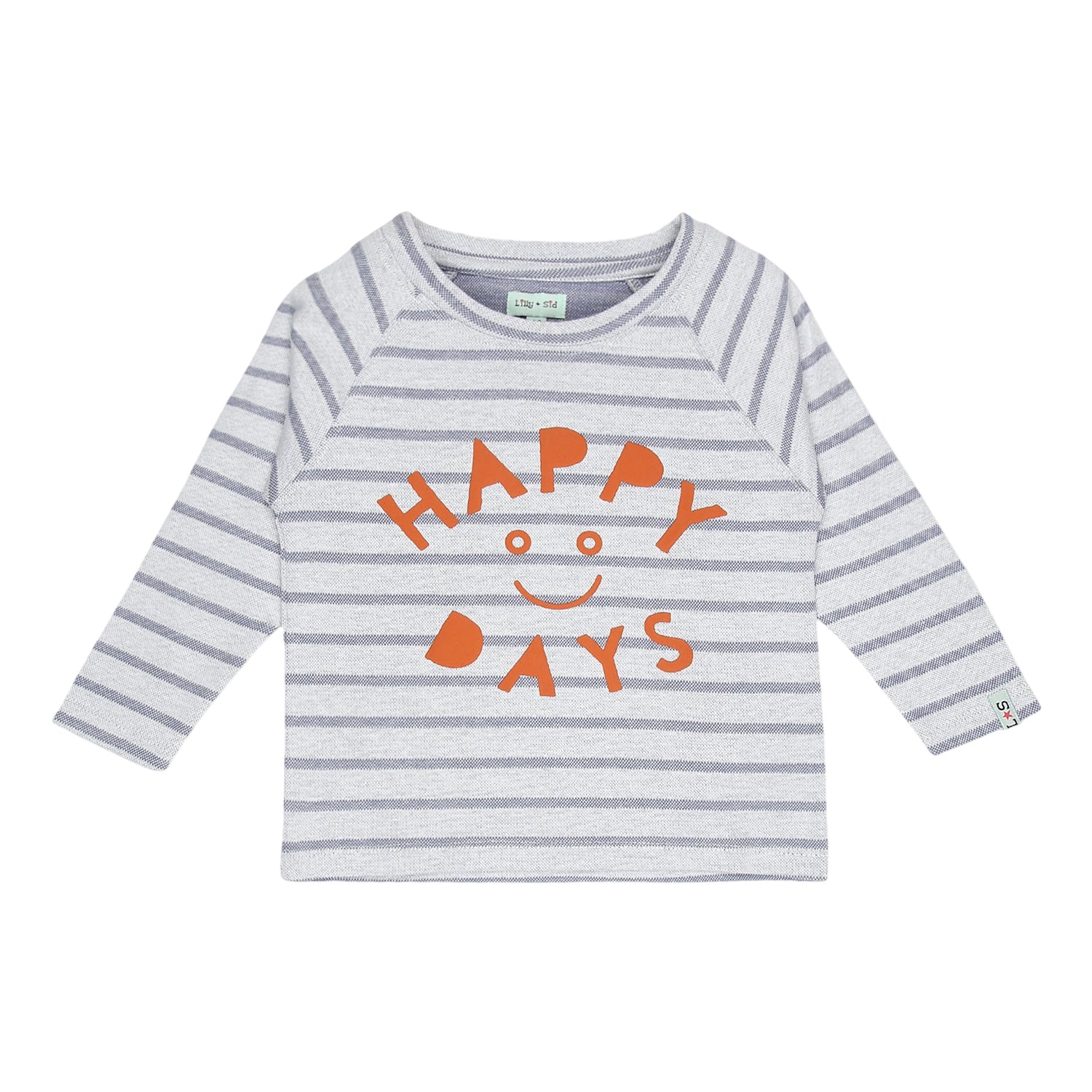 Multicoloured - Front - Lilly & Sid Baby Happy Days T-Shirt