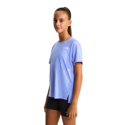 Periwinkle Blue - Side - The North Face Girls Lightweight T-Shirt