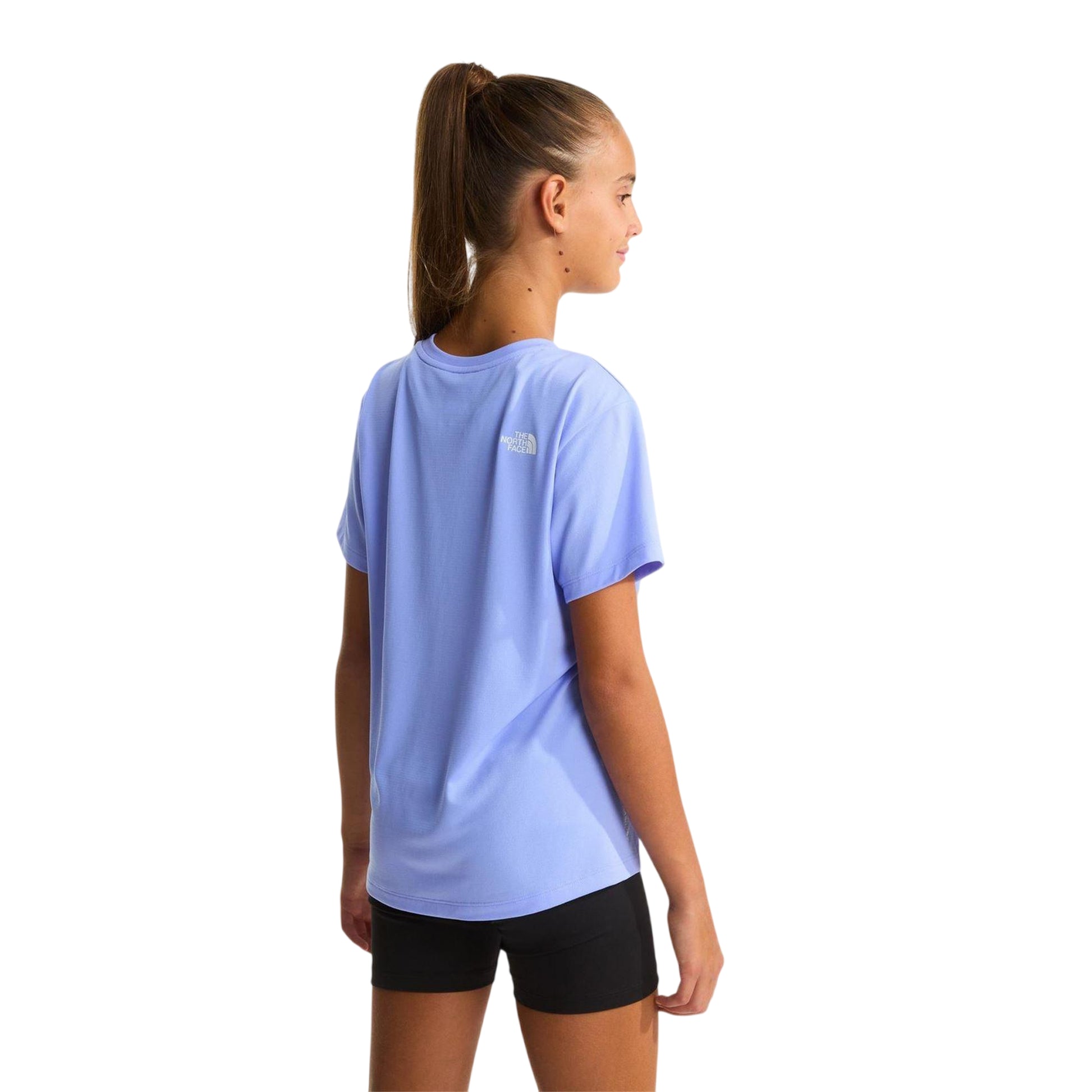 Periwinkle Blue - Lifestyle - The North Face Girls Lightweight T-Shirt