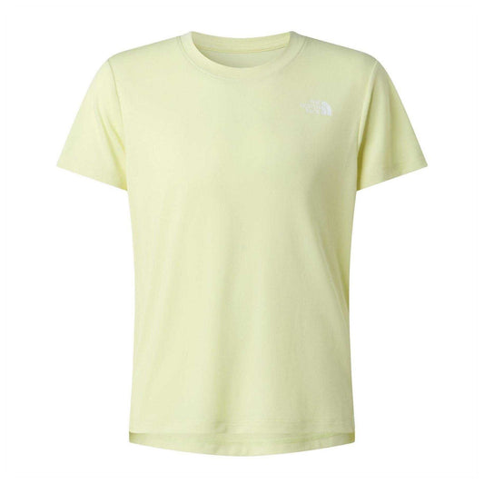 Lemon Yellow - Front - The North Face Girls Lightweight T-Shirt