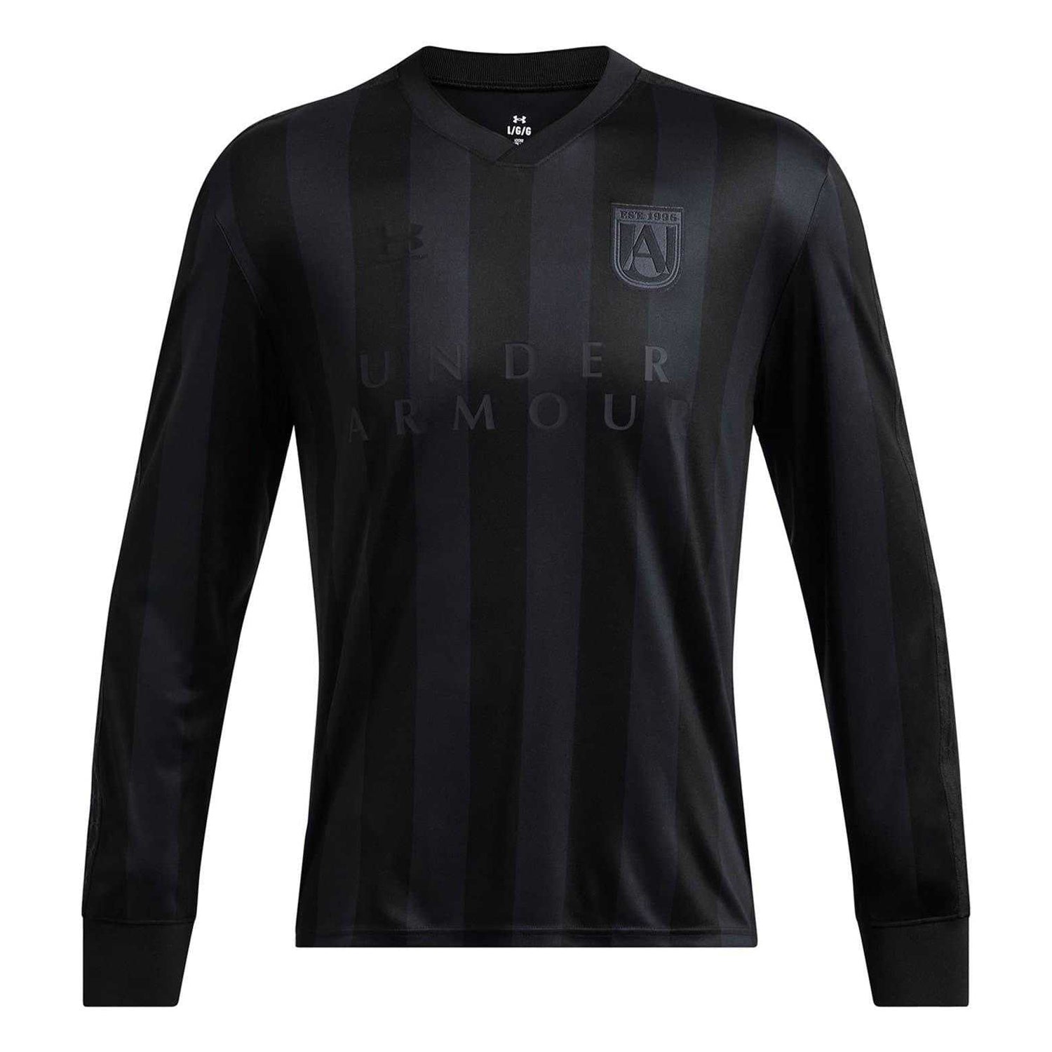 Black - Front - Under Armour Mens Terrace Long-Sleeved T-Shirt